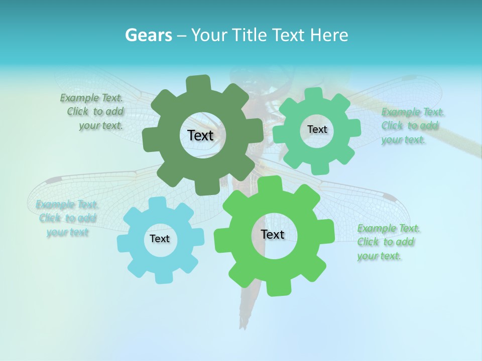 Invertebrates Macro Plant PowerPoint Template