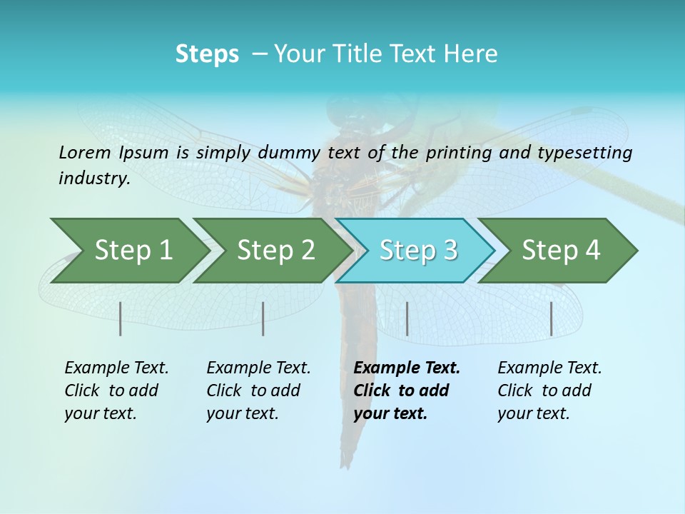 Invertebrates Macro Plant PowerPoint Template