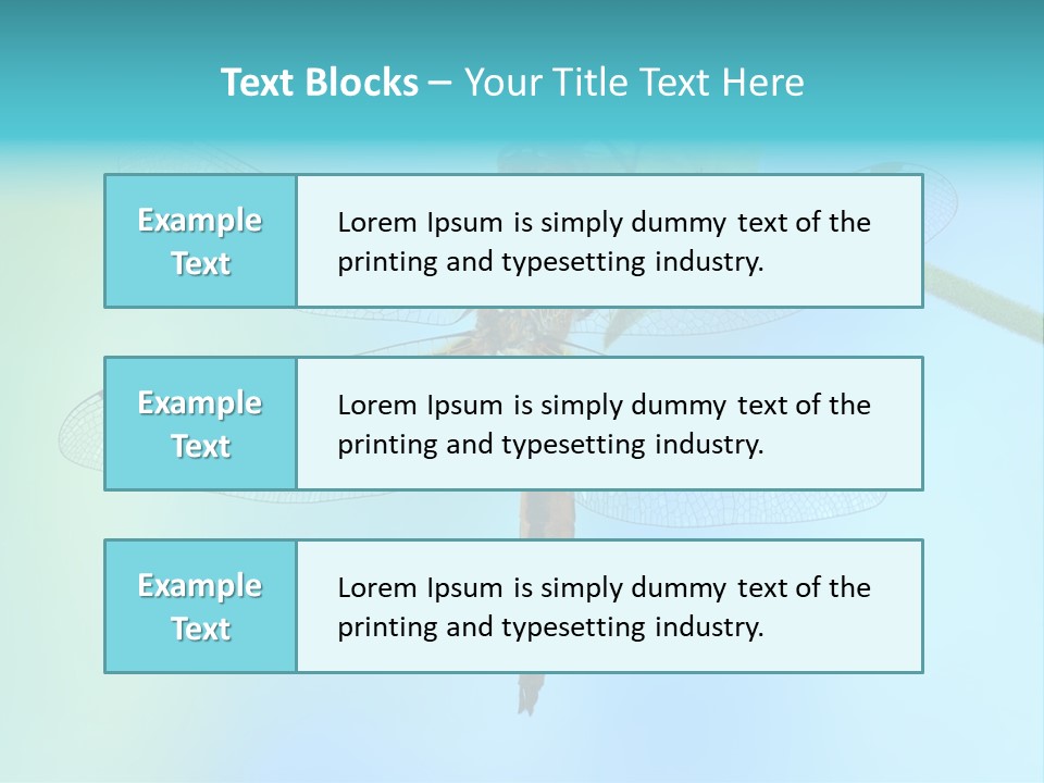 Invertebrates Macro Plant PowerPoint Template