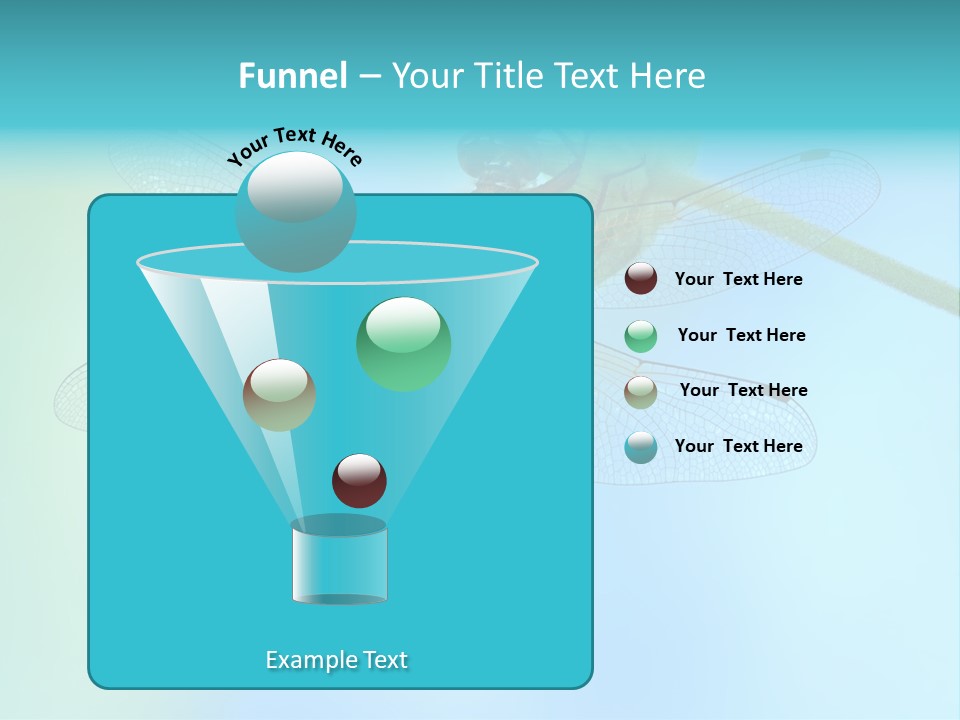 Invertebrates Macro Plant PowerPoint Template