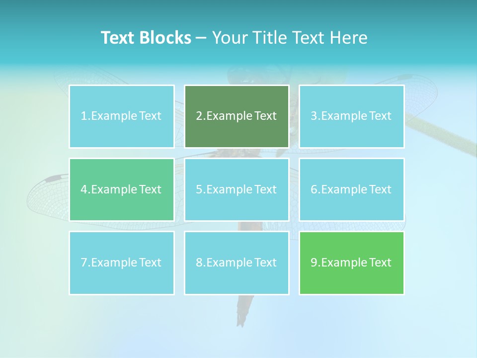 Invertebrates Macro Plant PowerPoint Template