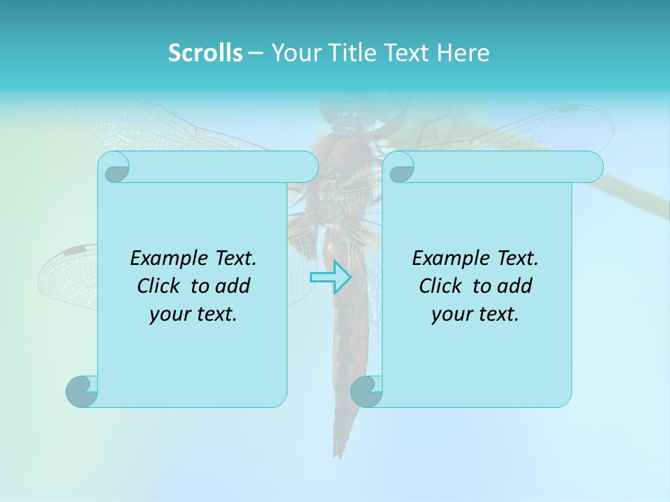Invertebrates Macro Plant PowerPoint Template