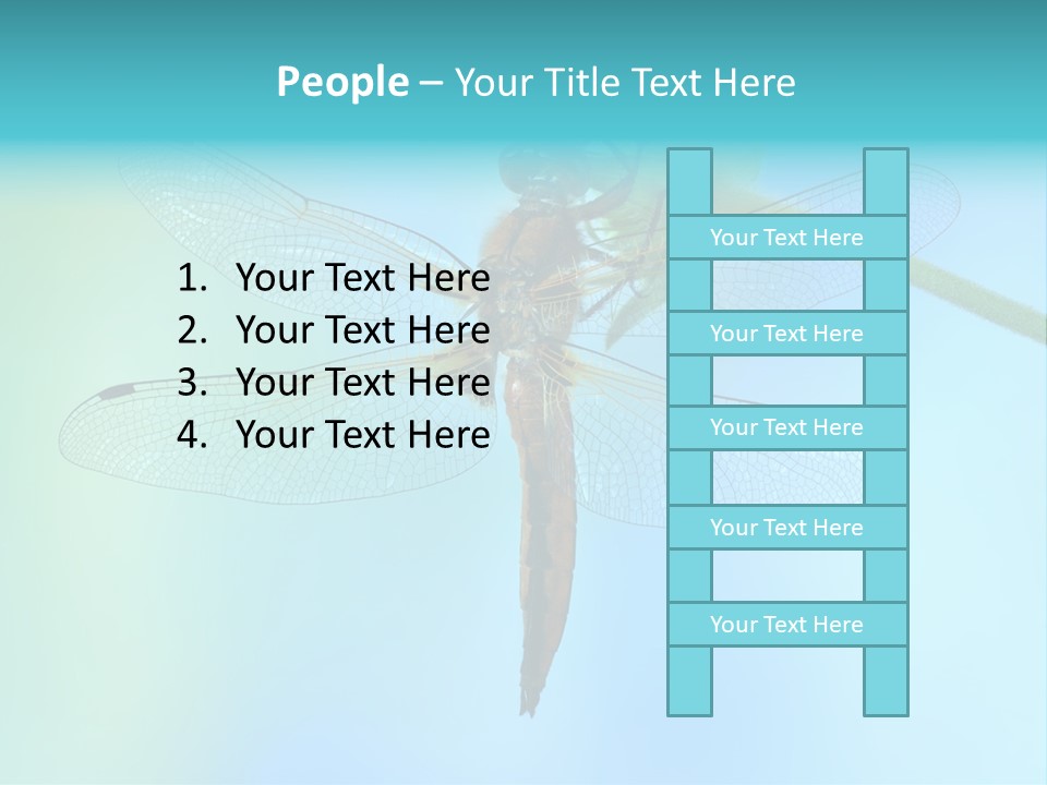 Invertebrates Macro Plant PowerPoint Template