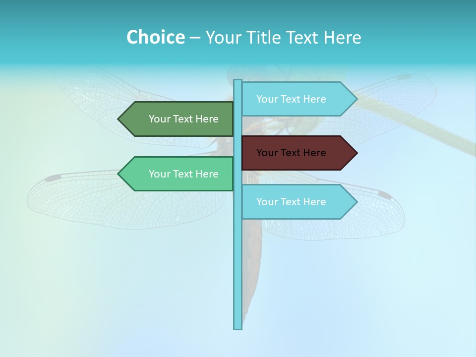 Invertebrates Macro Plant PowerPoint Template