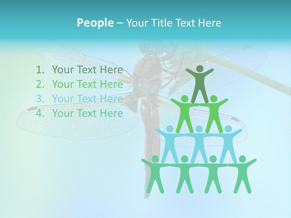 Invertebrates Macro Plant PowerPoint Template