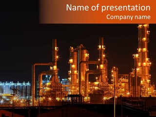 Modern Industrial Dusk PowerPoint Template