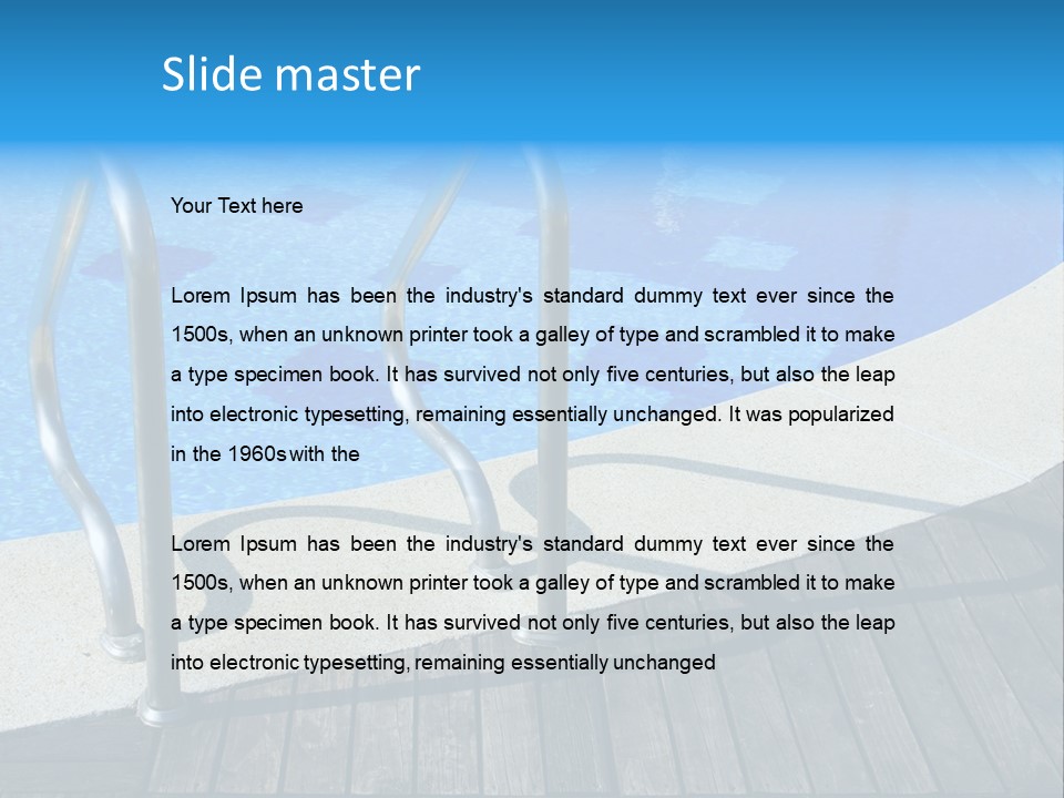 Healthy Sea Sun PowerPoint Template