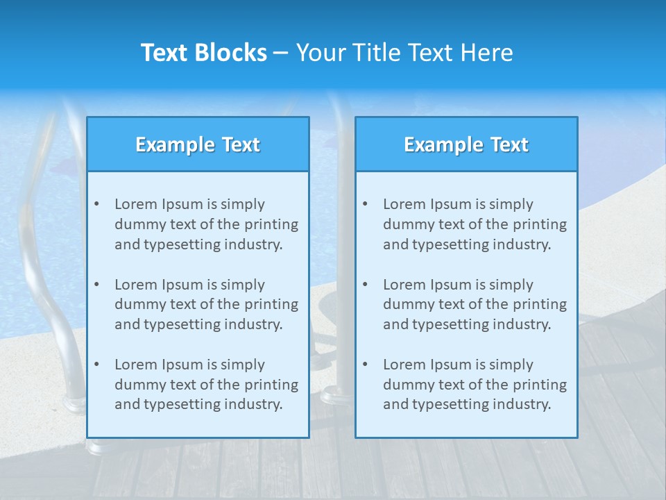 Healthy Sea Sun PowerPoint Template
