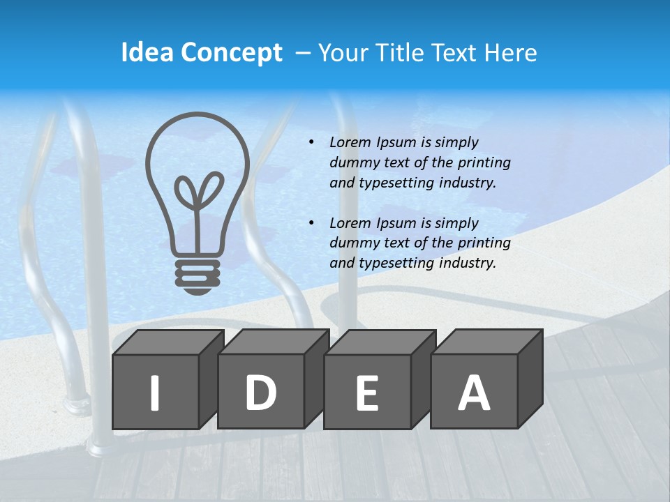 Healthy Sea Sun PowerPoint Template