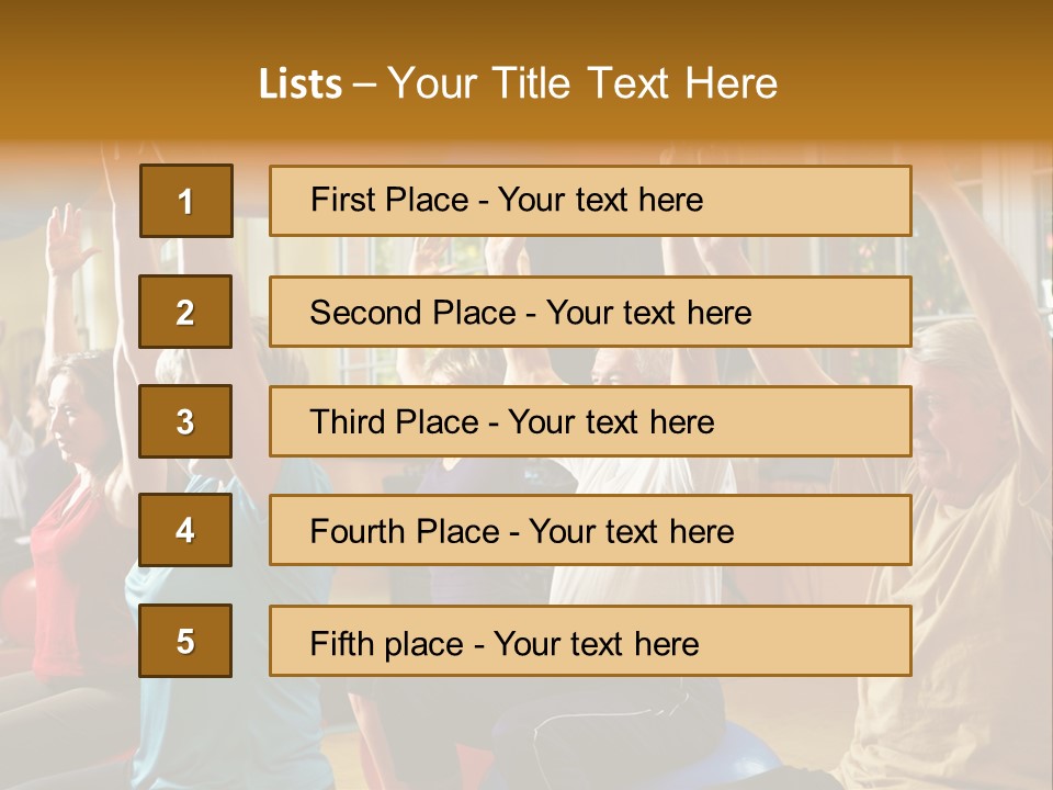Gym Happy Men PowerPoint Template