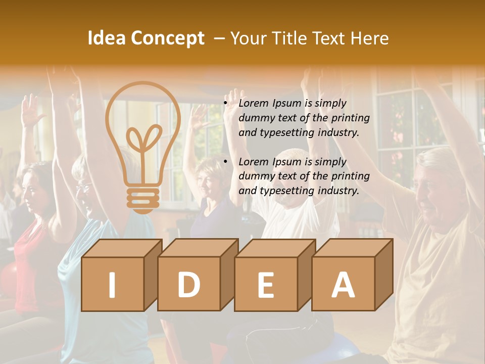 Gym Happy Men PowerPoint Template