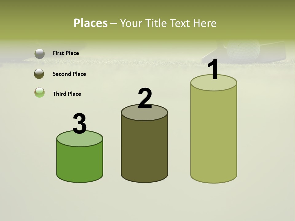 Pursuit Ball Unrecognizable PowerPoint Template