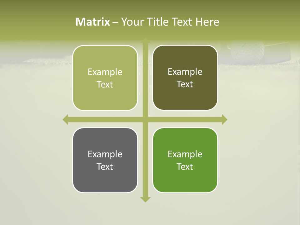 Pursuit Ball Unrecognizable PowerPoint Template