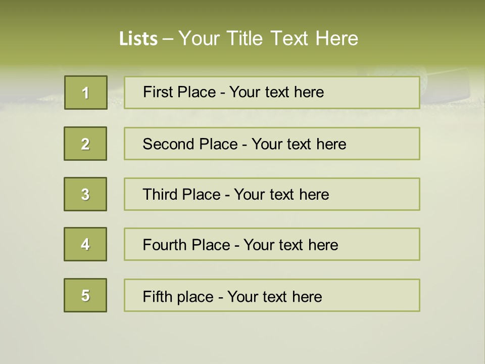 Pursuit Ball Unrecognizable PowerPoint Template