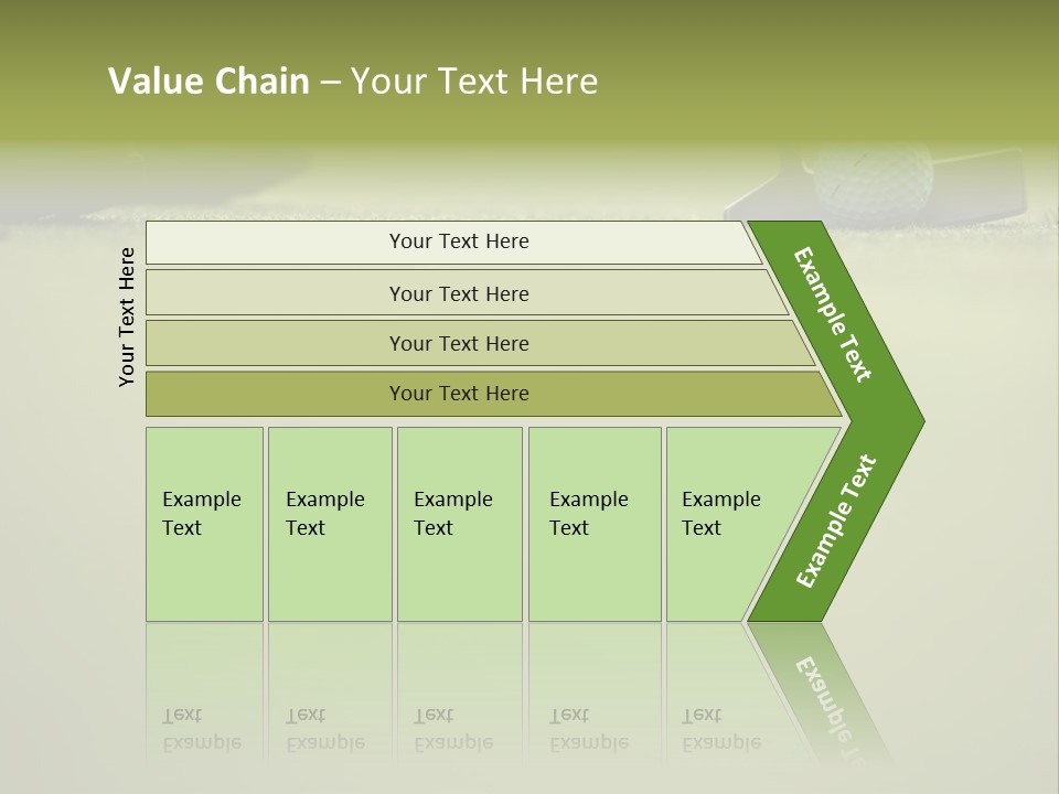 Pursuit Ball Unrecognizable PowerPoint Template