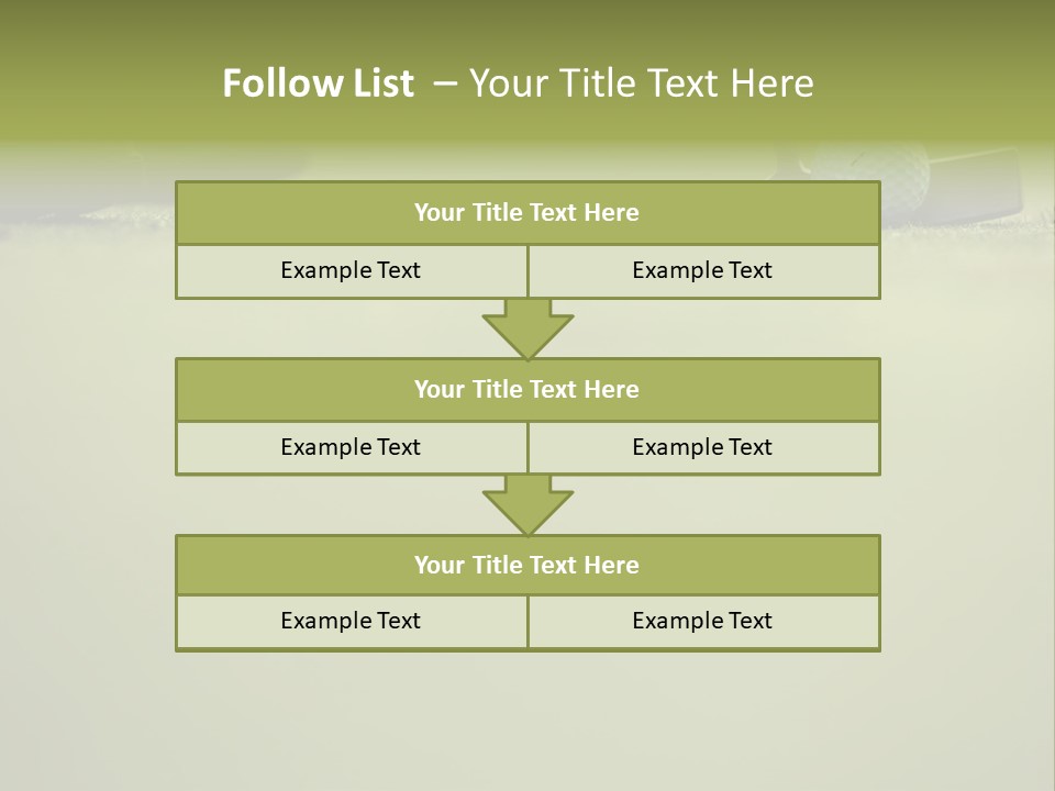 Pursuit Ball Unrecognizable PowerPoint Template