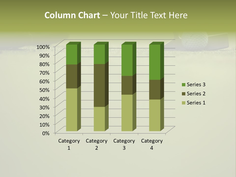 Pursuit Ball Unrecognizable PowerPoint Template