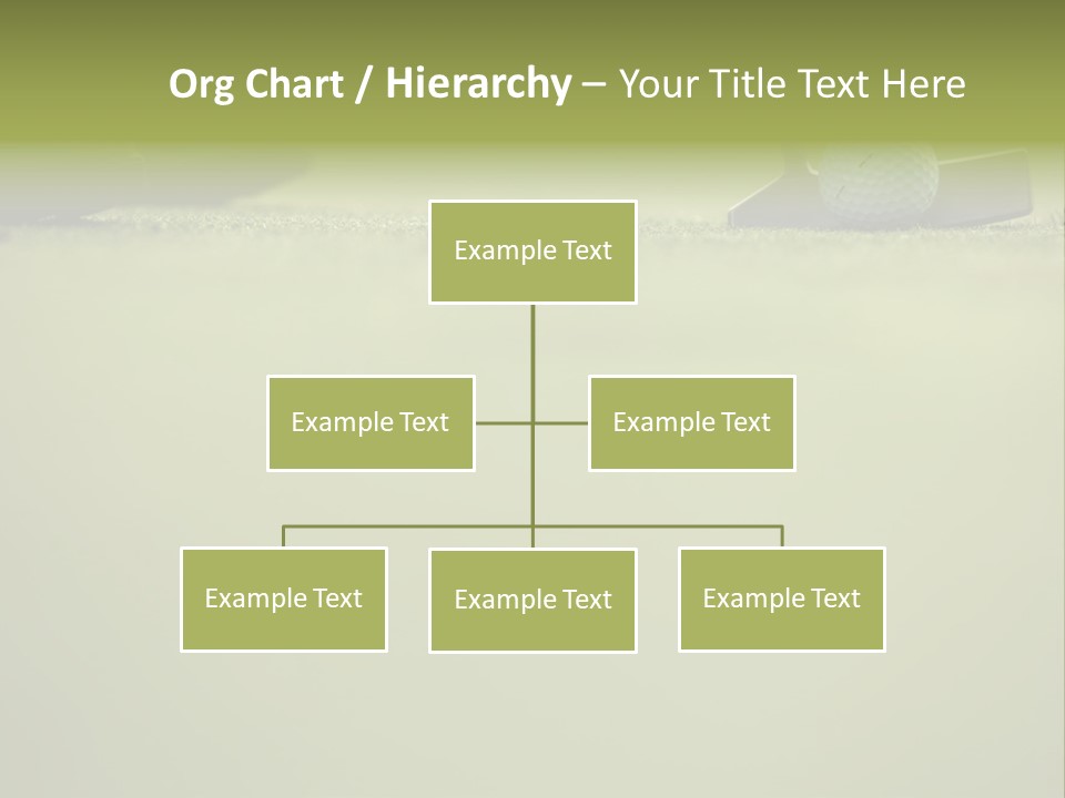 Pursuit Ball Unrecognizable PowerPoint Template