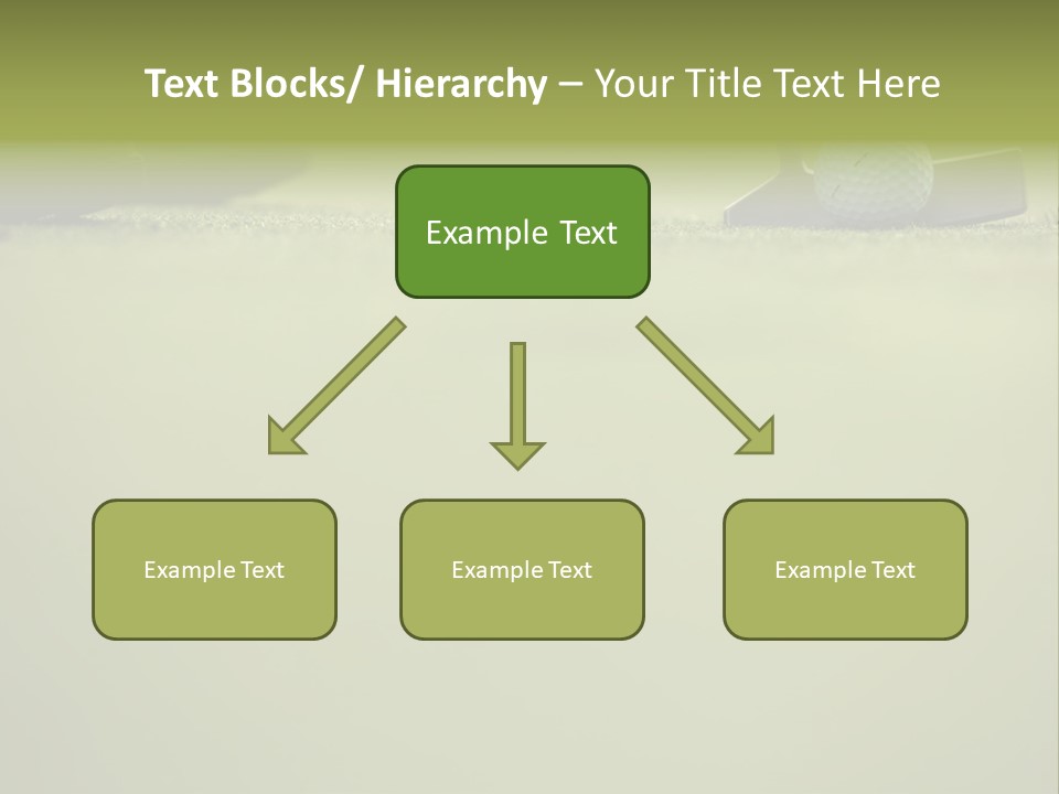 Pursuit Ball Unrecognizable PowerPoint Template