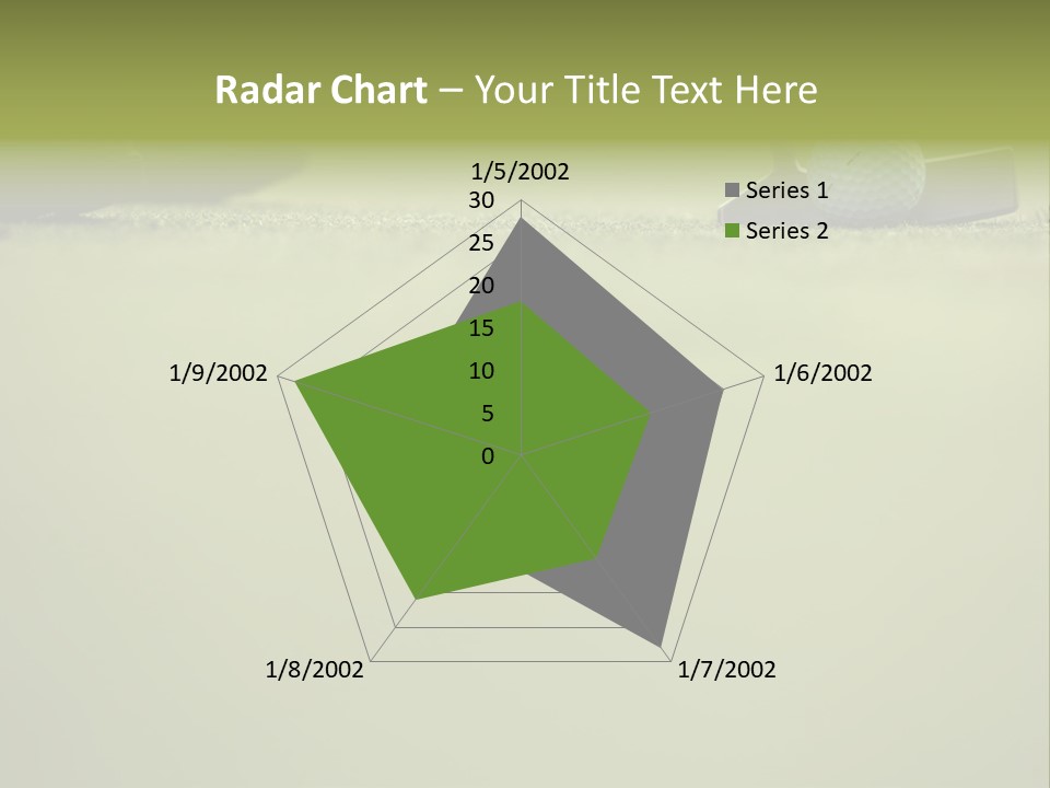 Pursuit Ball Unrecognizable PowerPoint Template