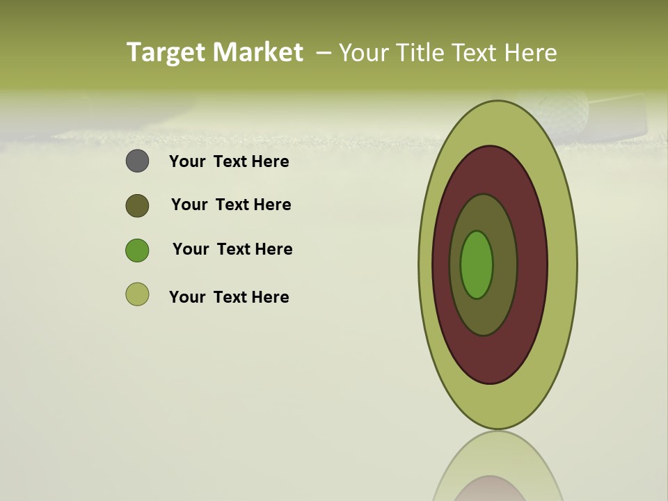 Pursuit Ball Unrecognizable PowerPoint Template