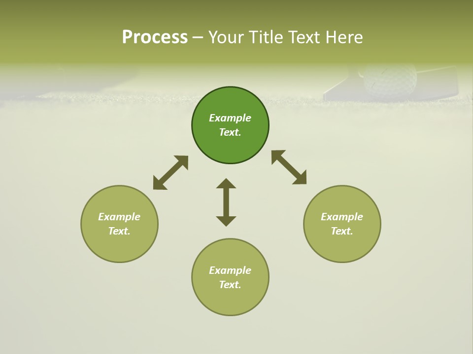 Pursuit Ball Unrecognizable PowerPoint Template
