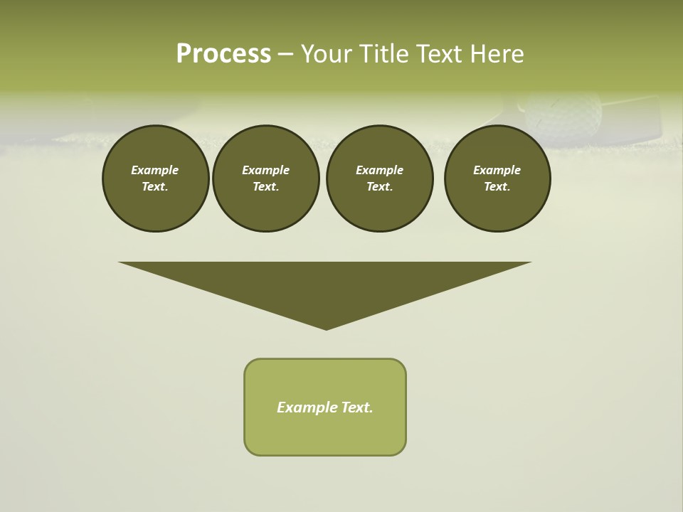 Pursuit Ball Unrecognizable PowerPoint Template