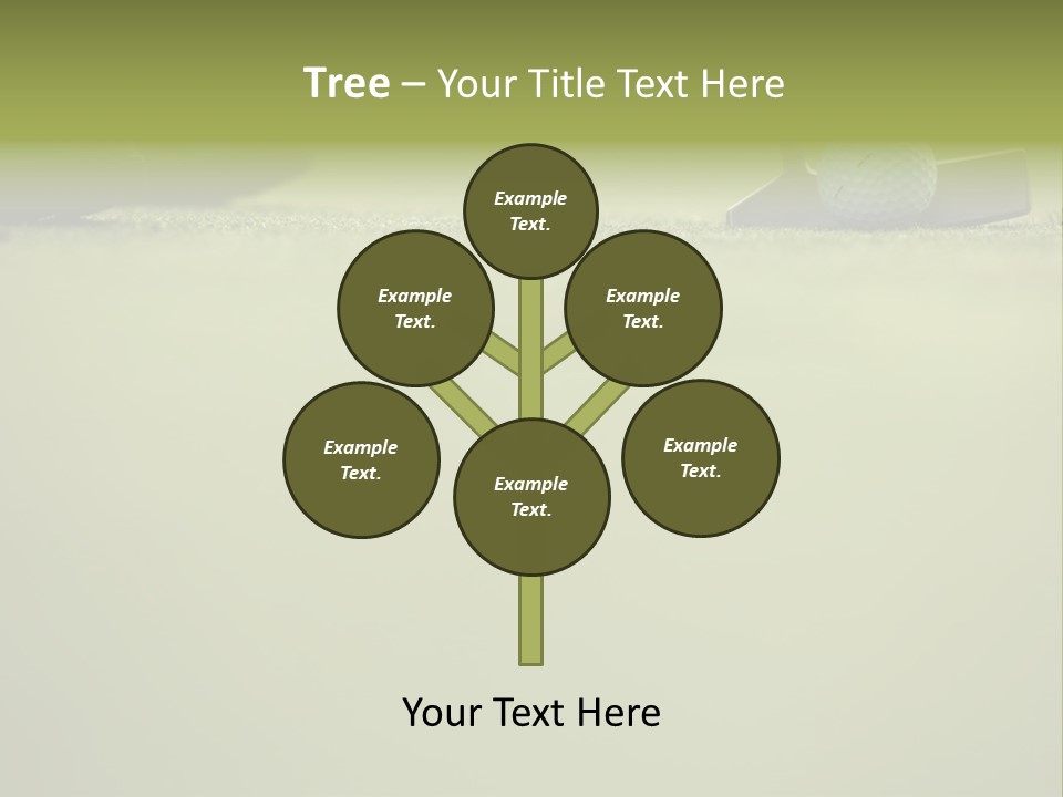 Pursuit Ball Unrecognizable PowerPoint Template