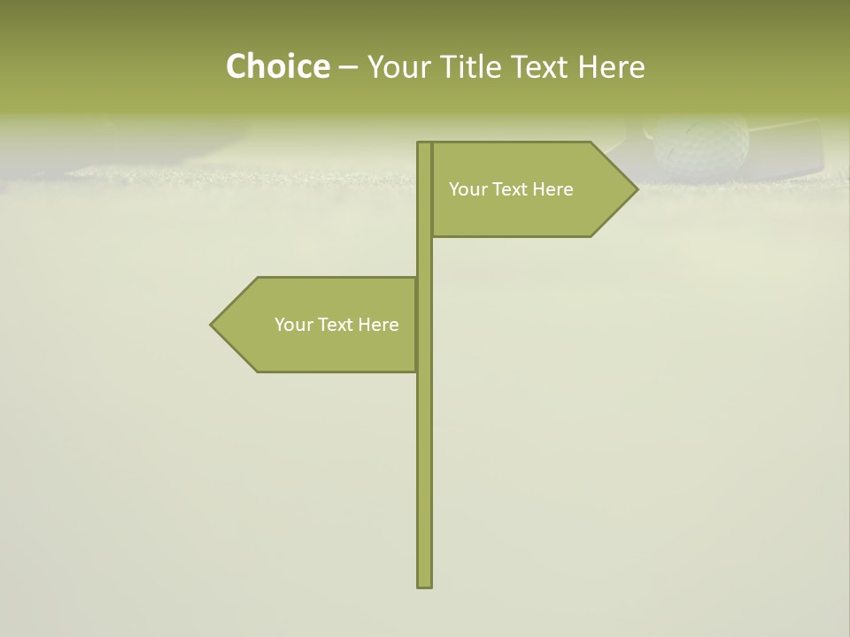 Pursuit Ball Unrecognizable PowerPoint Template