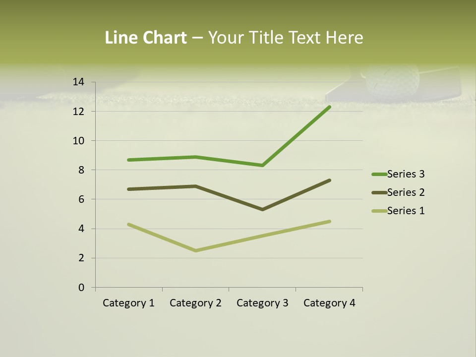 Pursuit Ball Unrecognizable PowerPoint Template