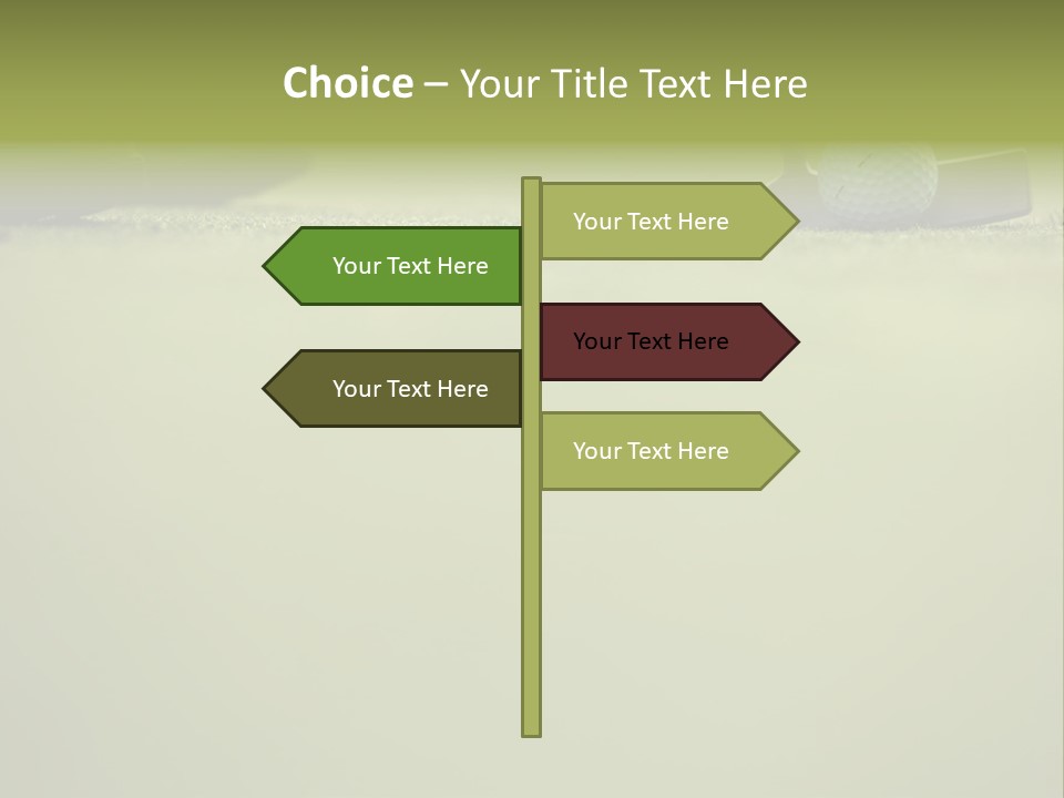 Pursuit Ball Unrecognizable PowerPoint Template