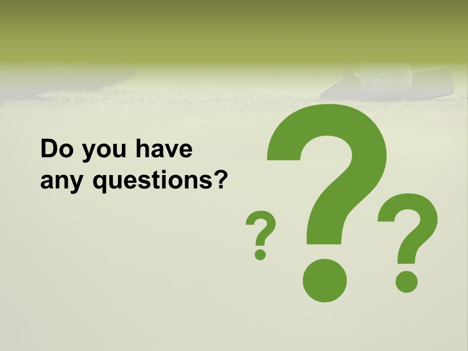 Pursuit Ball Unrecognizable PowerPoint Template