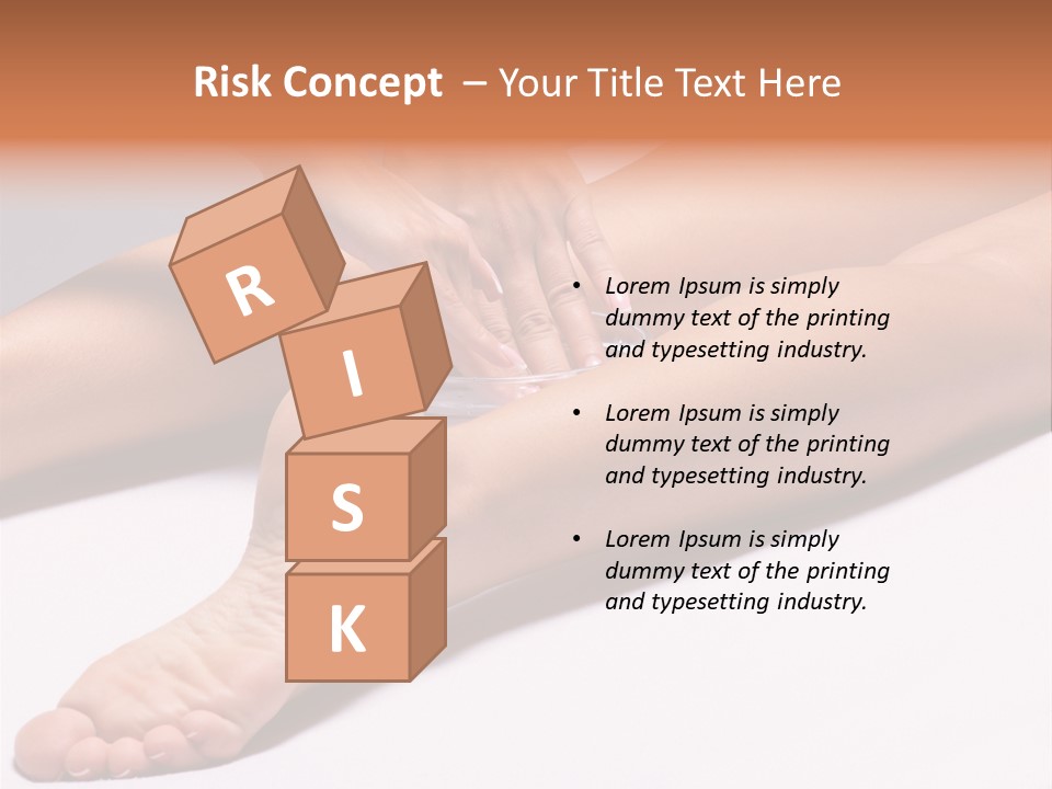 Heel Arms Fingers PowerPoint Template