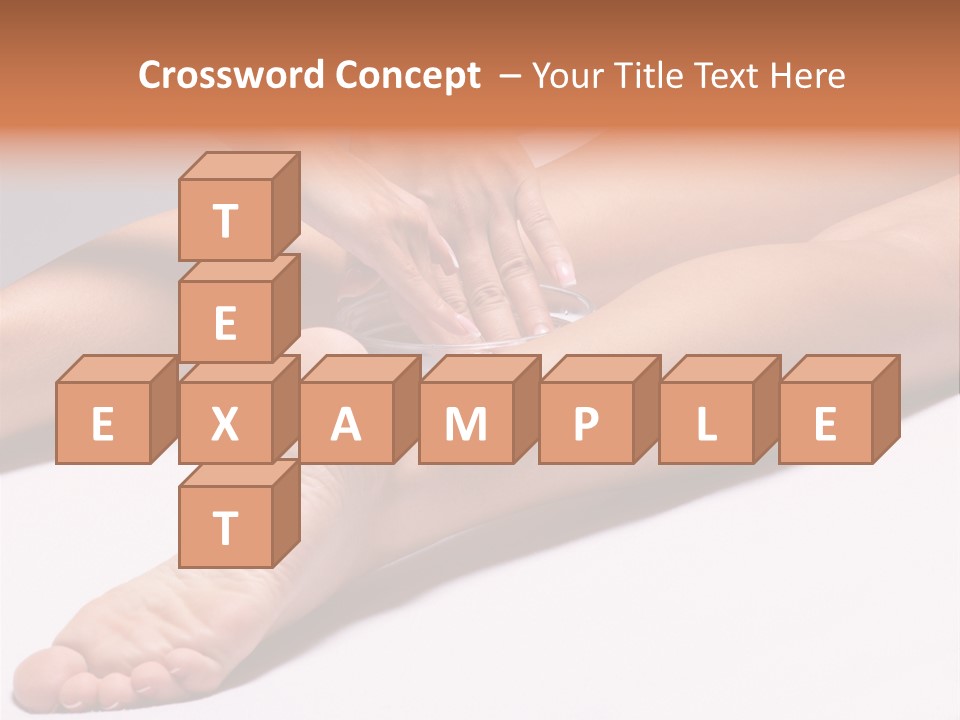 Heel Arms Fingers PowerPoint Template