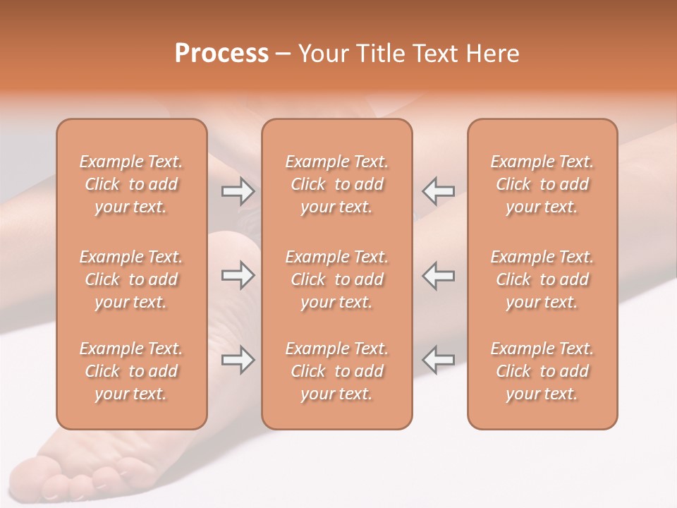 Heel Arms Fingers PowerPoint Template