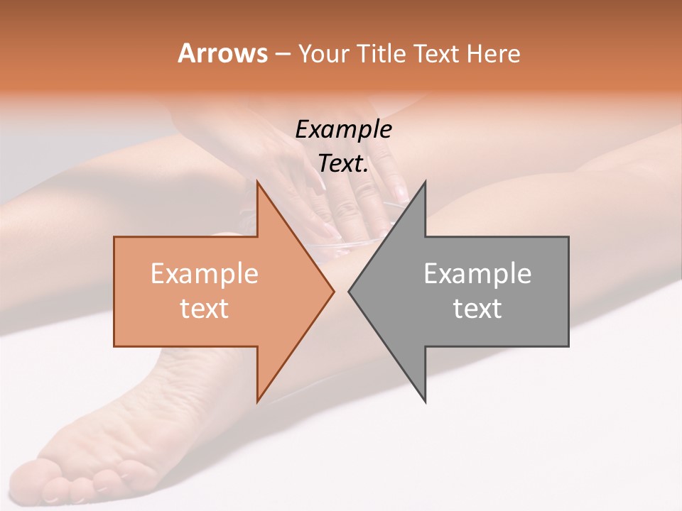 Heel Arms Fingers PowerPoint Template