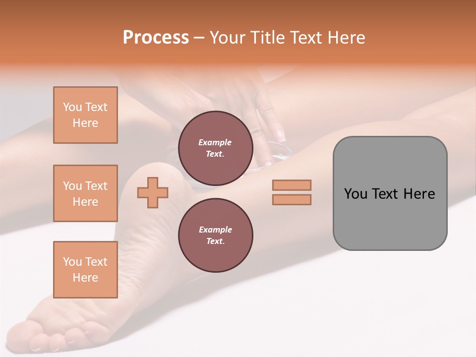 Heel Arms Fingers PowerPoint Template