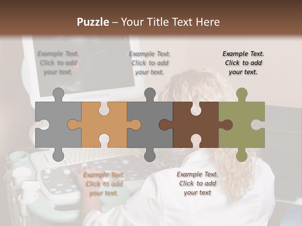 Device Young Care PowerPoint Template