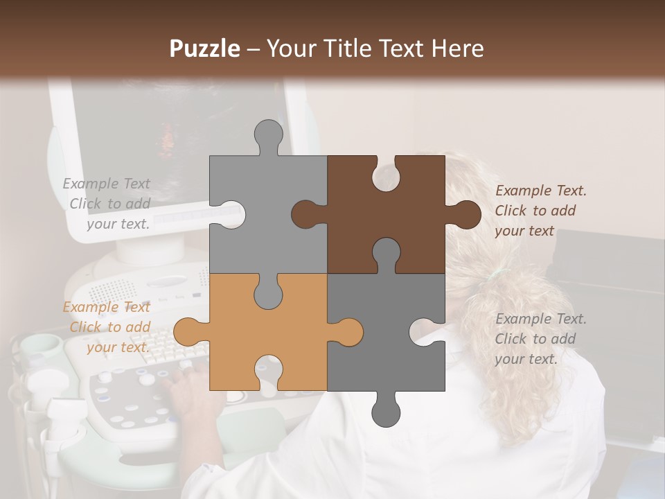 Device Young Care PowerPoint Template
