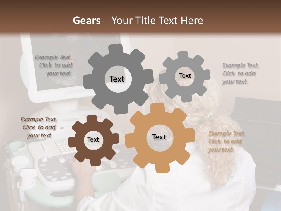 Device Young Care PowerPoint Template