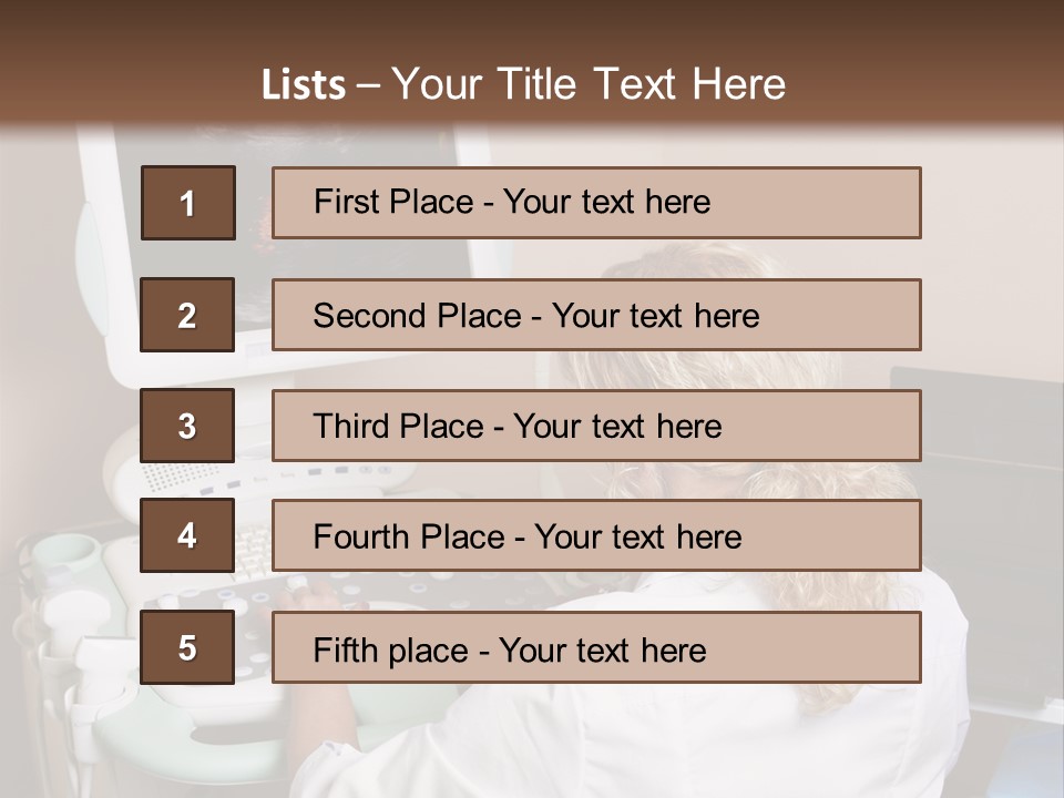 Device Young Care PowerPoint Template