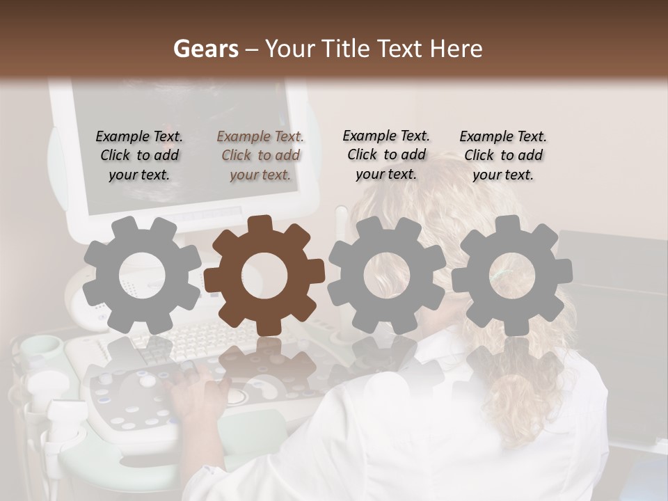 Device Young Care PowerPoint Template