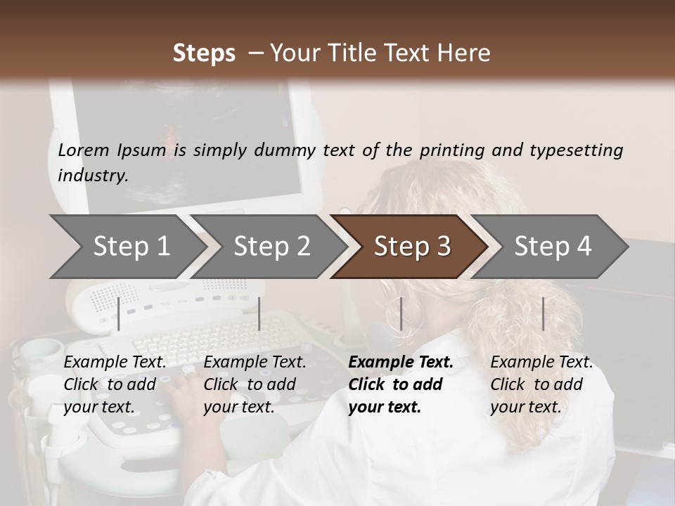 Device Young Care PowerPoint Template