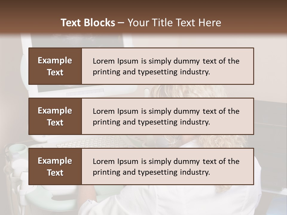 Device Young Care PowerPoint Template