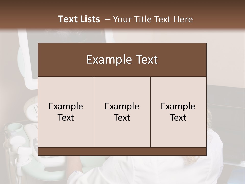 Device Young Care PowerPoint Template