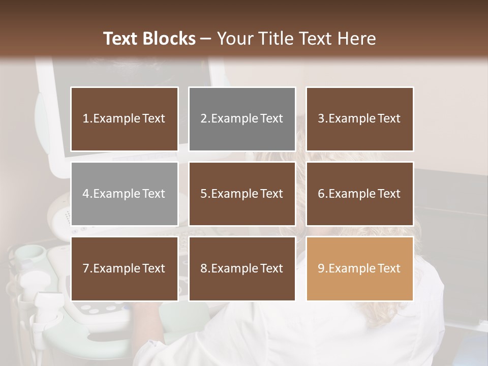 Device Young Care PowerPoint Template