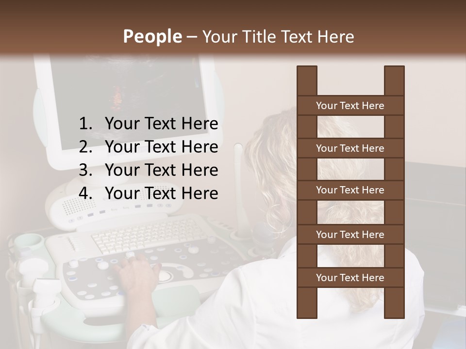 Device Young Care PowerPoint Template