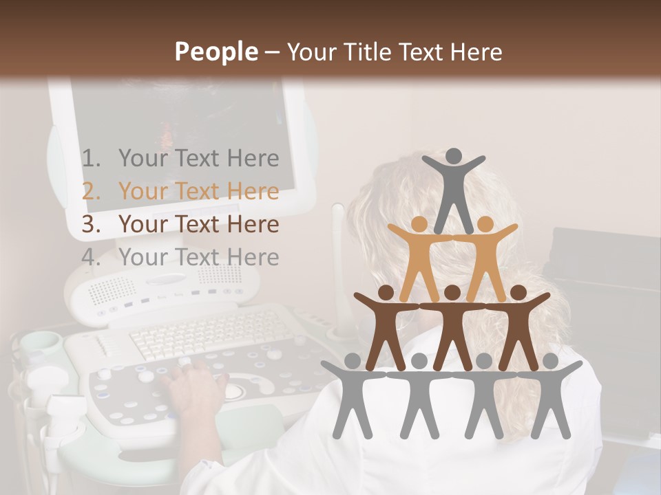 Device Young Care PowerPoint Template