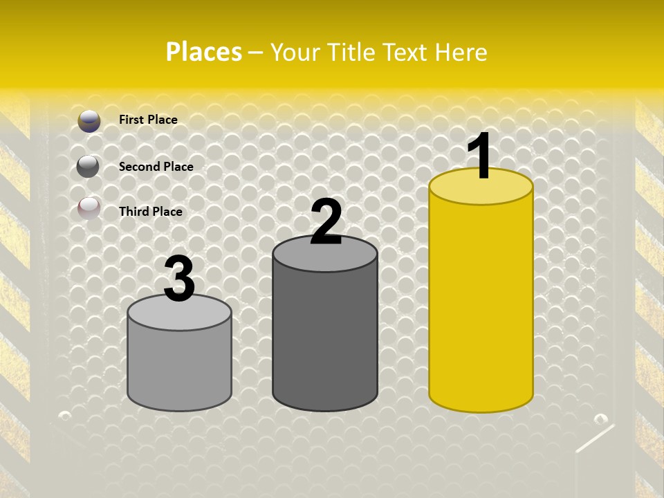 Bracket Dot Plate PowerPoint Template