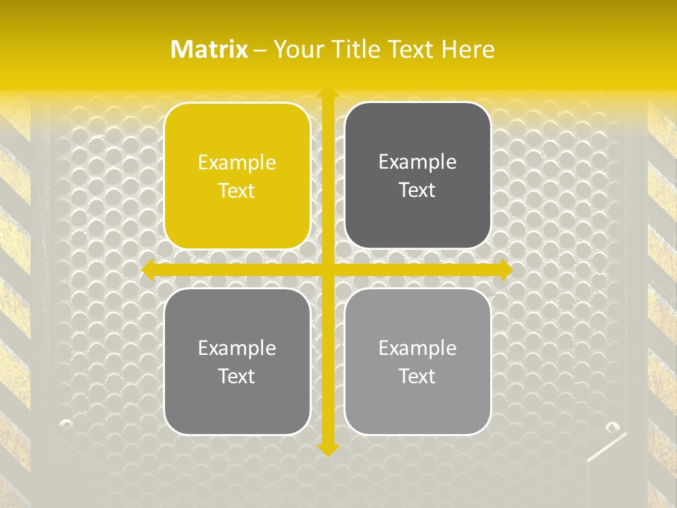 Bracket Dot Plate PowerPoint Template